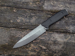 Rebel Messer Schwarz mit Hülle