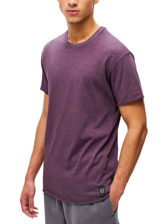 Dirty Laundry Herren T-Shirt Kurzarm Purple