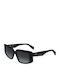 Liu Jo Women's Sunglasses with Multicolour Plastic Frame and Green Gradient Lens