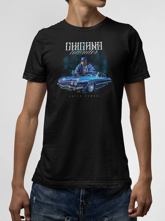 T-shirt Μαύρο Ghighano