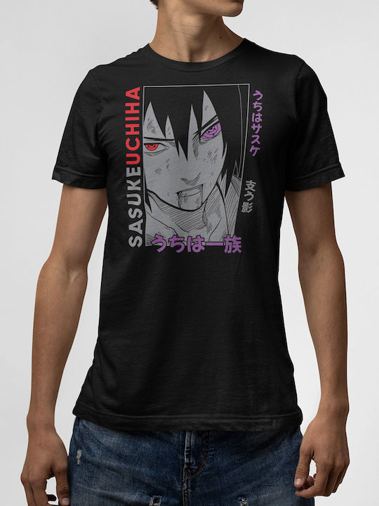 Tricou Negru Sasuke V3