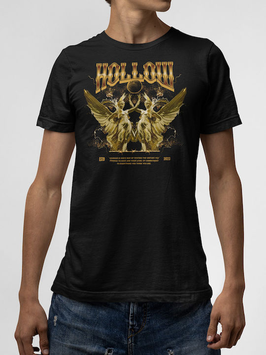 T-shirt Black Hollow