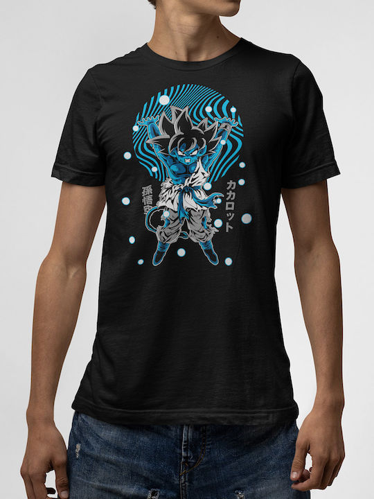 Tricou Negru Goku Spirit Bomb