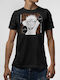 T-shirt Black Naruto Nino