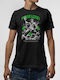 T-shirt Black Poseidon God Seas