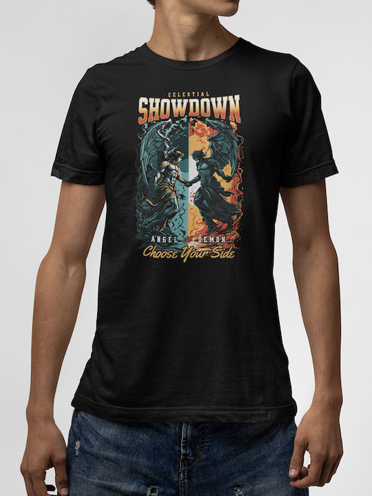 T-shirt Black Celestial Showdown