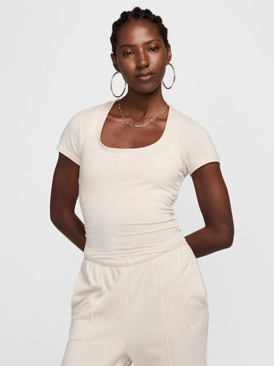 Nike Nike Damen Sport Kurzärmeliges Top in Elfe...