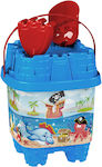 Pirate Tower Bucket Set=4pcs Φ20cm Summertiempo 622822 1 Pc