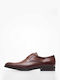 Damiani Men's Leather Dress Shoes Tabac Brown