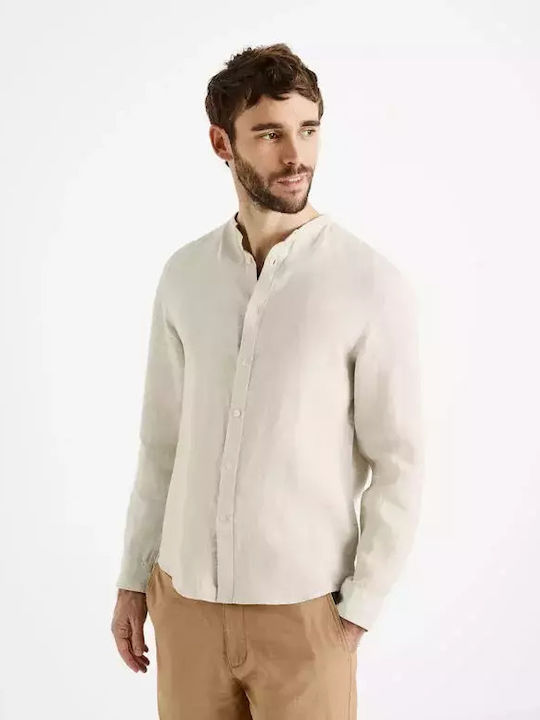 Leinen Hemd Natural Beige