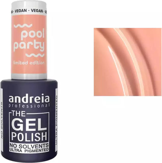 Andreia Professional Pool Party Ημιμόνιμο Βερνίκι Νυχιών Pool Party Pp2 10.5ml