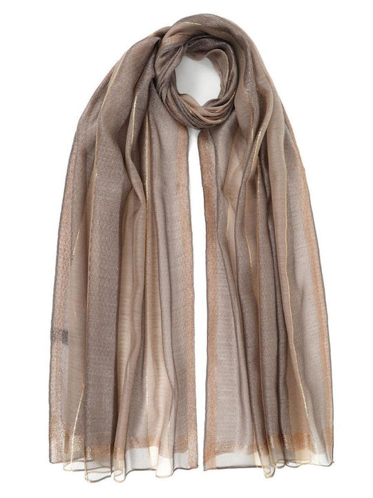 Doca Women's Wool Scarf Beige