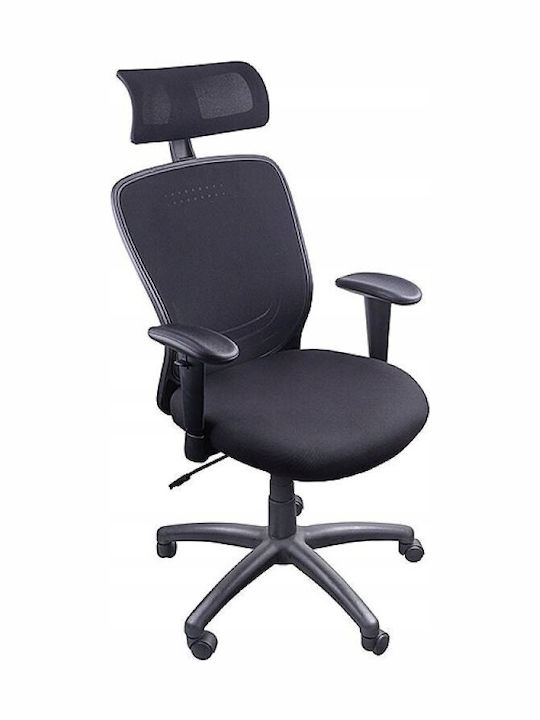 Office Products Santorini Office Chair with Recline Black