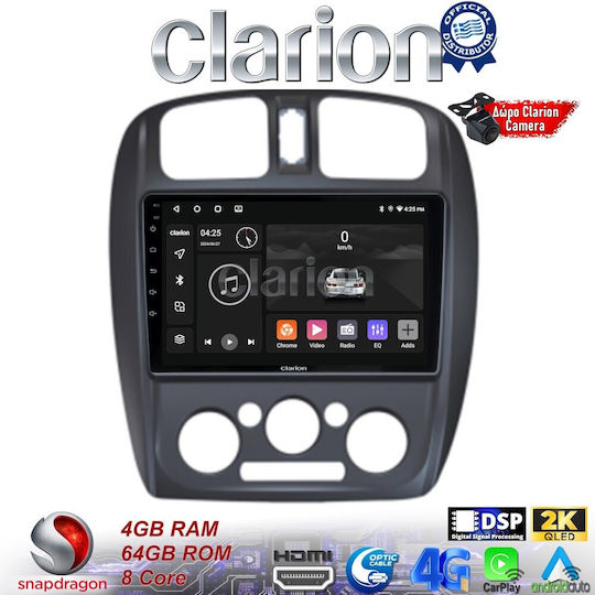 Clarion Car Audio System for Mazda 323 1999>2004 (Bluetooth/USB/WiFi/GPS/Apple-Carplay/Android-Auto)