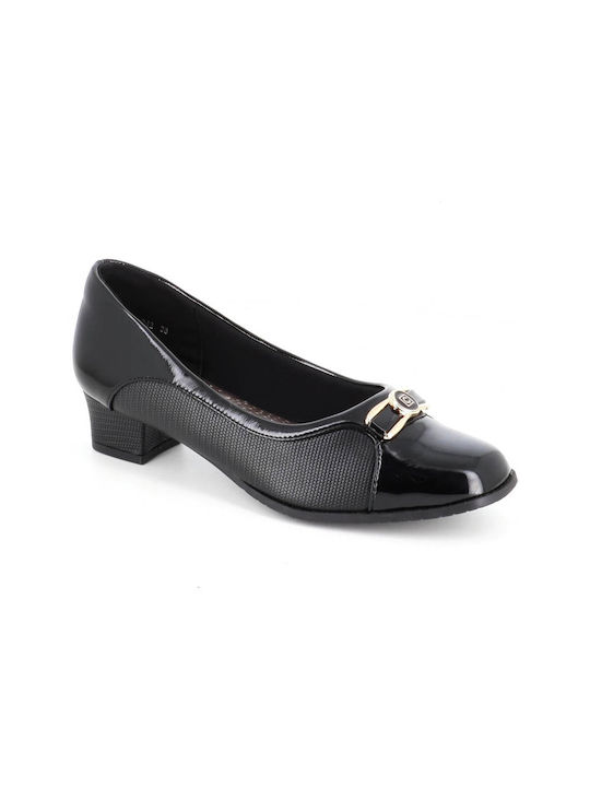 B-Soft Anatomic Black Heels