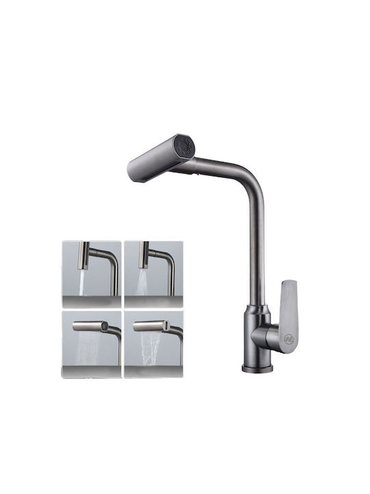 Kitchen Faucet Counter Silver