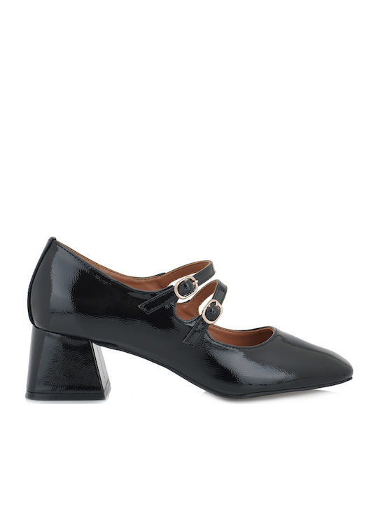 Exe Pantofi cu toc Negre