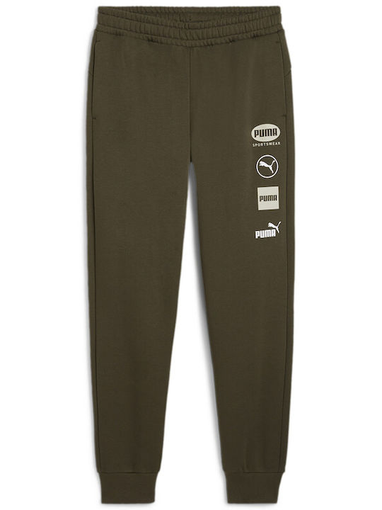 Puma Power Men's Sweatpants Khaki