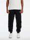 Sweatpants with Elastic Black