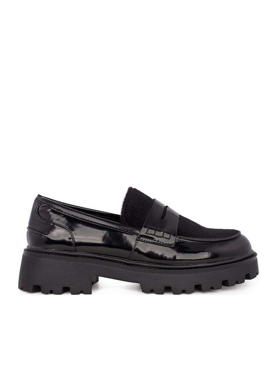 Γυναικεία Loafers σε Μαύρο Χρώμα
