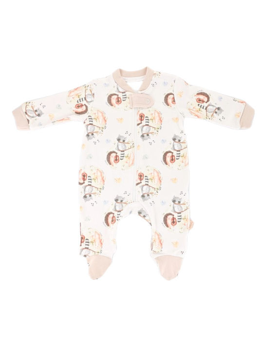 Kikka Boo Baby Bodysuit Beige