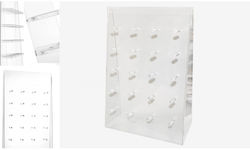 Acrylic Stand with 20 Slots 40cm X 60cm Acrylic Stand with 20 Slots 40cm X 60cm