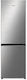 Hitachi Ψυγειοκαταψύκτης 330lt Total NoFrost Υ190xΠ59.5xΒ65εκ. Inox R-B411PRU0 PSV