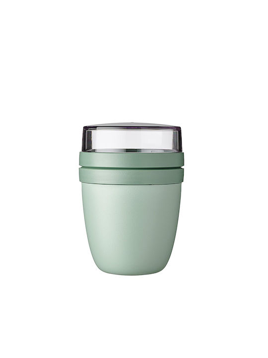 Mepal Cutie pentru Mâncare Plastic Verde Potrivit pentru Cuptor cu Microunde 500ml 1buc