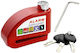 Motorcycle Disc Brake Lock with Alarm & 6mm Pin