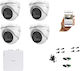 Hikvision Sistem de Supraveghere Camere Supraveghere video cu Recorder