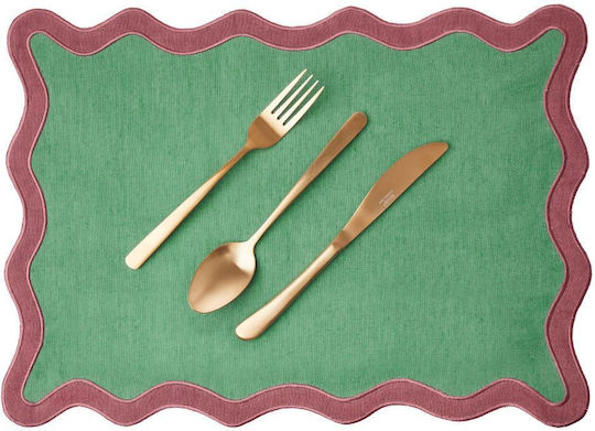 Butlers Platzdeckchen Stoff Grün 47x33cm 1Stück