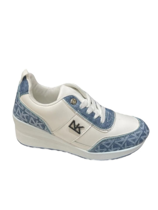 Plato Sneakers White-blue