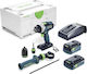 Festool TDC 18/4 5.2/4.0 I-Plus Двигател За Бормашина На Батерия Безчетков 18V 1x5.2Ah & 1x4Ah