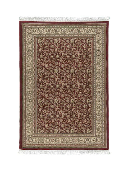 Koulis Carpets Isfahan 6464 Rug Rectangular Red