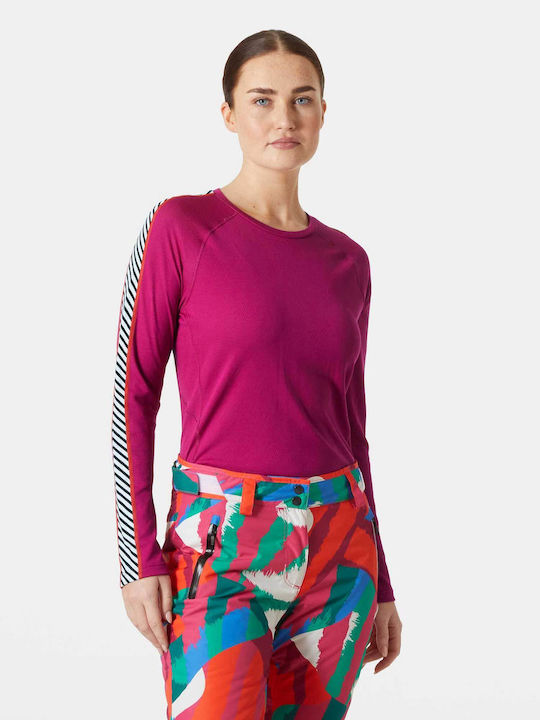 Helly Hansen Lifa Active Bluza termica pentru femei cu maneci lungi Violet