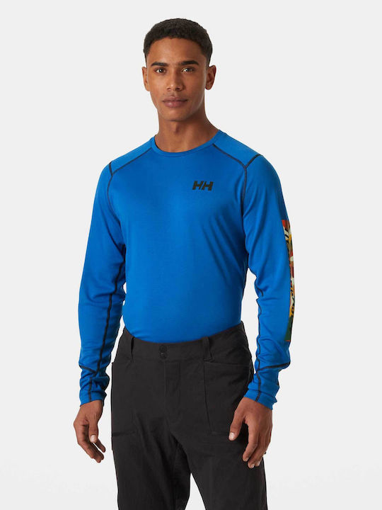 Helly Hansen Lifa Active Ανδρική Ισοθερμική Μακρυμάνικη Μπλούζα Μπλε