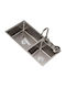 Wattarino Drop-In Sink Inox Satin W88xD45cm