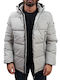 Rebase Herren Jacke Lässig Gray