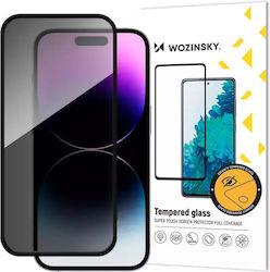 Wozinsky Vollflächig gehärtetes Glas Schwarz (iPhone 16) Wozinsky Vollflächig gehärtetes Glas Schwarz (iPhone 16)