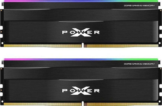 Silicon Power Xpower Zenith RGB 32GB DDR5 RAM с Скорост 6000 за Настолен Компютър