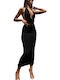 Set with Skirt Leopard Leopard Black