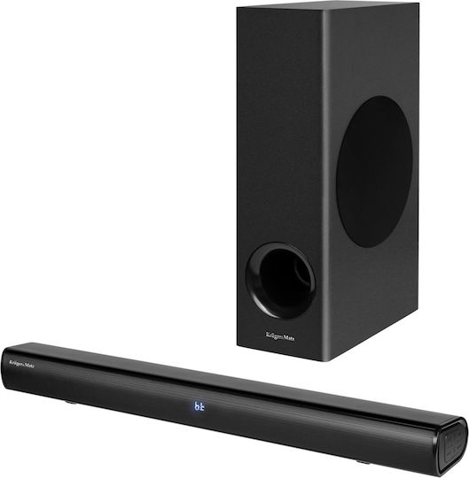 Kruger & Matz Planet 2.1 Soundbar 2.1 Bluetooth And HDMI 16W With Remote Control Black