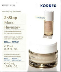 Korres Promo White Pine Set Îngrijire pentru Anti-îmbătrânire cu Crema de fata & Serum