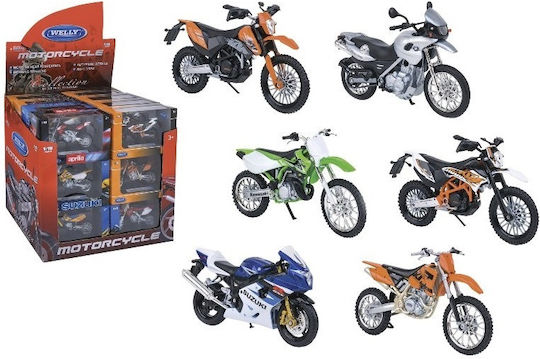 Globo Μοτοσυκλέτα Ktm 690 Licensed Enduro 1:18 (Διάφορα Σχέδια) 1τμχ