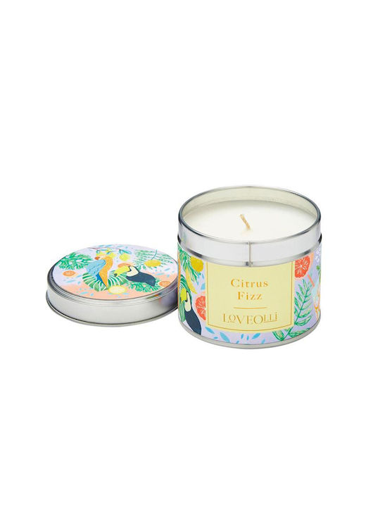 Scented Soy Candle 7cm Ulster Weavers Citrus Fizz C002cfz