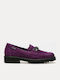 Mocasini dama în culoarea Violet