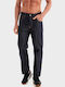 Ανδρικό Παντελόνι Τζιν με Slim Tapered Εφαρμογή Raw Denim