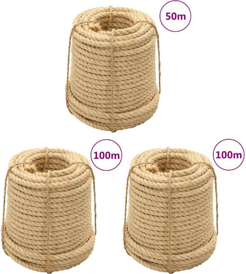 vidaXL Σnur 16mm 50m Sisal