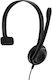 Epos EDU 11 Auf dem Ohr Multimedia-Headsets mit Mikrofon und Verbindung USB-A in Schwarz Farbe