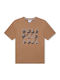 Παιδικό T-shirt Καφέ